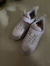 361° 跑鞋运动鞋秋冬男女童(3-12岁)革面防风跑鞋 淡粉紫 35  实拍图