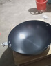 京严炒锅章丘款铁锅无涂层炒菜不粘锅家用精铁锅具燃气电磁炉用已开锅 【灶具通用】适合5-8人  赠盖铲  直径 34cm 百年工艺｜传统铁锅｜健康不沾 实拍图