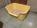 疯狂的主人猫砂盆超大号半封闭式特大号猫厕所防外溅大黄油猫沙猫屎盆猫用品 实拍图