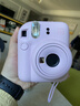 富士胶片instax mini12一次成像拍立得相机（mini11拍立得相机升级版） 薄荷绿 套餐2：官配+20张白边+保护壳 实拍图