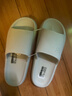 蕉内301H拖鞋男女士浴室洗澡防滑踩屎感情侣家居凉拖鞋抗菌防臭可外穿 【王一博同款厚底版】冷石灰 41-42 实拍图