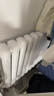 圣劳伦斯钢制暖气片家用装修水暖大水道壁挂式家装散热器全屋采暖钢制新60 满高 600mm*10柱 巴洛克白,6分口径,上进下出,高度默认满高 实拍图