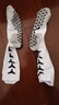 卡尔美（KELME）中筒袜防滑硅胶袜加厚毛巾底足球袜篮球袜跑步袜子男女 白黑均码 实拍图