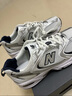 NEW BALANCE NB530官方老爹鞋男鞋女鞋情侣复古秋冬透气网面百搭运动休闲鞋 米白/金属银MR530KA 建议拍小半码 36 (脚长22cm尺码详询客服) 实拍图