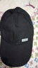 【热巴同款】加大棒球帽帽子男女大头围显脸小春夏字母百搭棒球帽 侧标-黑色 实拍图
