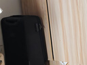 汉客万向轮行李箱旅行箱男女拉杆箱小箱子登机箱密码箱包黑色20英寸 实拍图