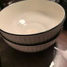 京东京造 碗 大容量汤碗水煮碗陶瓷碗家用大号面碗沙拉碗 8英寸山田碗*2 实拍图