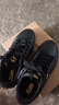 安踏男鞋小黑鞋冬季保暖低帮板鞋新款防滑耐磨男士休闲滑板鞋子男 黑-3 40.5 实拍图