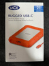 LaCie雷孜小金刚 移动硬盘 三防 2TB  Rugged USB-C  机械硬盘 USB Type-C/3.2 兼容mac 便携防跌 外接 实拍图