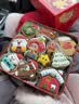 思迈若中秋节纯手工曲奇饼干礼盒送男女朋友儿童低糖下午茶节日零食礼物 11种口味44片双马贺喜曲奇饼干礼盒430g 实拍图