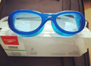 速比涛（Speedo）经典Futura可调高清防水防雾柔软舒适儿童泳镜男女通用 透明/蓝色 实拍图