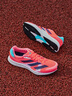 adidas adizero RC 4超轻缓震训练备赛体测薄底竞训跑鞋阿迪达斯   粉色/白色/深蓝色/浅蓝色   42.5 实拍图