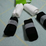 猫人木耳边女士袜子女秋冬棉袜女中筒袜子棉质花边堆堆袜长袜3黑2白 实拍图