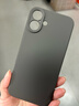 奶小鸭（NEYAA）适用苹果16plus手机壳 iphone16plus保护套镜头全包液态硅胶超薄防摔简约软壳男女款 石墨灰 实拍图