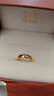 周生生素圈光身面活口泥鳅背开口黄金戒指 足金情侣结婚对戒09141R计价 4.11克(含工费100元) 实拍图