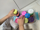 得力（deli）36色超轻粘土幼儿园黏土彩泥橡皮泥玩具美术手工DIY太空沙10g/袋装 儿童文具生日毕业儿童节礼物 实拍图