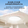 松下（Panasonic）吸顶灯卧室书房全光谱24瓦圆形镜方 白色Ra97 IP50 HHXD2400 实拍图
