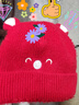 爱贝迪拉婴儿帽子秋冬季婴幼儿男宝宝护耳毛线帽秋冬款一岁女儿童针织帽M 实拍图