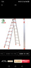 齐鲁安然 铝合金梯子【全加固 300CM】双侧折叠梯 3米 梯子 人字梯 工程梯 装修梯具 实拍图