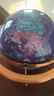 晓苑灯光高清教学地球仪摆件家居客厅摆件欧式美式复古办公室桌装饰品 蓝色小号 合金支架 实拍图
