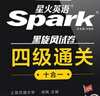 星火英语四级真题试卷含25年6月四级考试真题试卷备考2025年12月 四级全真试题+标准模拟（4级）历年真题复习cet4级乱序版四级词汇书 阅读理解听力写作翻译专项训练 阅读狂欢节 实拍图