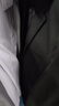 罗蒙西服套装男士商务修身西装男职业正装小西服新郎伴郎结婚礼服外套 黑色双扣【西服+西裤+马甲+衬衫 5XL /195【175-190斤】+7件礼品 实拍图