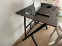 奥伦福特  电脑桌台式家用电竞游戏桌办公书桌简约书房写字桌子 碳纤维纹路单桌-80*60 升级款电竞桌 实拍图