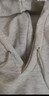 nasawassup美式复古休闲连帽卫衣男女秋冬季宽松oversize情侣百搭外套 浅灰色 6197冬季  加绒 L 【建议110-130斤】 实拍图
