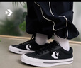 匡威（Converse）官方 Sport Casual休闲板鞋漫步星箭板鞋黑色A10547C A10547C 42 实拍图