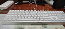 CHERRY樱桃 MX3.0S机械键盘 游戏键盘 电竞键盘 办公电脑键盘 有线全尺寸 铝合金外壳 无钢结构 白色红轴 实拍图