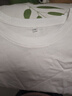 真维斯（Jeanswest）长袖t恤女秋季基础款纯棉舒适宽松修身上衣内搭打底衫白色L 实拍图