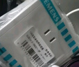 西门子（SIEMENS）开关插座面板 厨卫电器墙壁86型插座 致典系列雅白色 10A四孔插座 实拍图