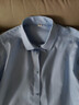 凡客诚品（VANCL）纯色商务正装男士免烫棉质休闲上衣白衬衣 长-蓝色 41 实拍图
