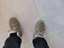 回力(Warrior)男靴加绒保暖马丁靴子男士休闲鞋子男0544 卡其加绒 40 实拍图