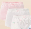 好孩子（gb）儿童内裤女 母婴A类女孩纯棉内裤 5A抗菌平角内裤女-3条装本白 实拍图