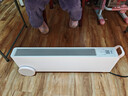 美的（Midea）【暖域无界】石墨烯智能踢脚线取暖器/语音卧室/浴室暖风机/电热电暖器/电暖气家用小太阳NDS-XXF 实拍图