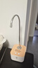 鸣盏智能自动上水器可旋转桶桌两用无线充电桶装水抽水器吸水泵压水器 MZ-037A白 实拍图