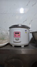 半球电饭煲电饭锅家用大容量可蒸煮电饭煲1-2人  不粘锅多功能一键操作 老式1.5-6L升单人宿舍用迷你 白色 3L 特厚内胆不粘【带蒸笼】2-4人用 实拍图