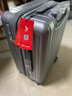 爱华仕行李箱20英寸男小型拉杆箱旅行箱女密码箱飞机登机箱6182磨砂灰色 实拍图