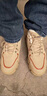 尔克鴻星尔克男鞋25冬季加绒加厚保暖雪地靴运动休闲鞋马丁靴棉鞋 W005-1卡其单买一双 加绒 41 (255mm) 实拍图