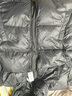 网易严选25新品90鸭绒超蓬羽绒服休闲面包服石墨烯保暖轻量抗菌防泼水 25秋冬连帽-静谧黑 XL 实拍图