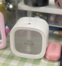 几素加湿器桌面小型办公桌卧室宿舍迷你便携无线空气婴儿床头办公室充电车载礼品生日礼物女香薰机加湿 【白色+8根滤芯】温馨夜灯+防干烧保护 实拍图