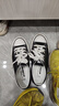 回力经典男女低帮帆布鞋春秋板鞋休闲鞋跑步情侣运动鞋391黑色39 实拍图