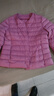 雪中飞羽绒内胆女轻薄羽绒服女短款新款内搭外穿修身 玫粉色 XL (170) 实拍图