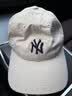 NEW ERA纽亦华MLB男女情侣NY棒球帽子弯檐遮阳软顶鸭舌帽子NE920 14201618-米白色 纽约洋基队 OSFM 实拍图