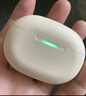 果坊【2025新款顶配】蓝牙耳机半入耳式双耳降噪运动游戏低延迟高音质超长续航适配小米苹果vivo学生 【米白色】【升级80h待机时长】 创新短柄丨超长续航丨千元音质 实拍图