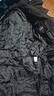 罗蒙断码处理中长款羽绒服男士加厚连帽白鸭绒休闲保暖中年爸爸冬外套 YR7805黑色  2XL (推荐155-175斤) 实拍图
