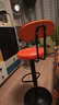 华恺之星吧台椅子高脚椅酒吧椅升降办公椅酒店前台简约椅子BY625高款橘 实拍图