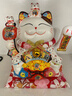 侑家良品 12寸招财猫 热门商品招财摆件乔迁开业礼物自动摇手大号发财猫 实拍图