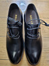 百丽男鞋商务正装皮鞋休闲增高软底真皮鞋A0917 黑色-内增高 41 实拍图